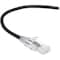 Black Box Slim-Net Cat6 250-Mhz 28-Awg Ethernet Patch Cable - Unshielded, Pvc,  C6PC28-BK-20 - alternate 1